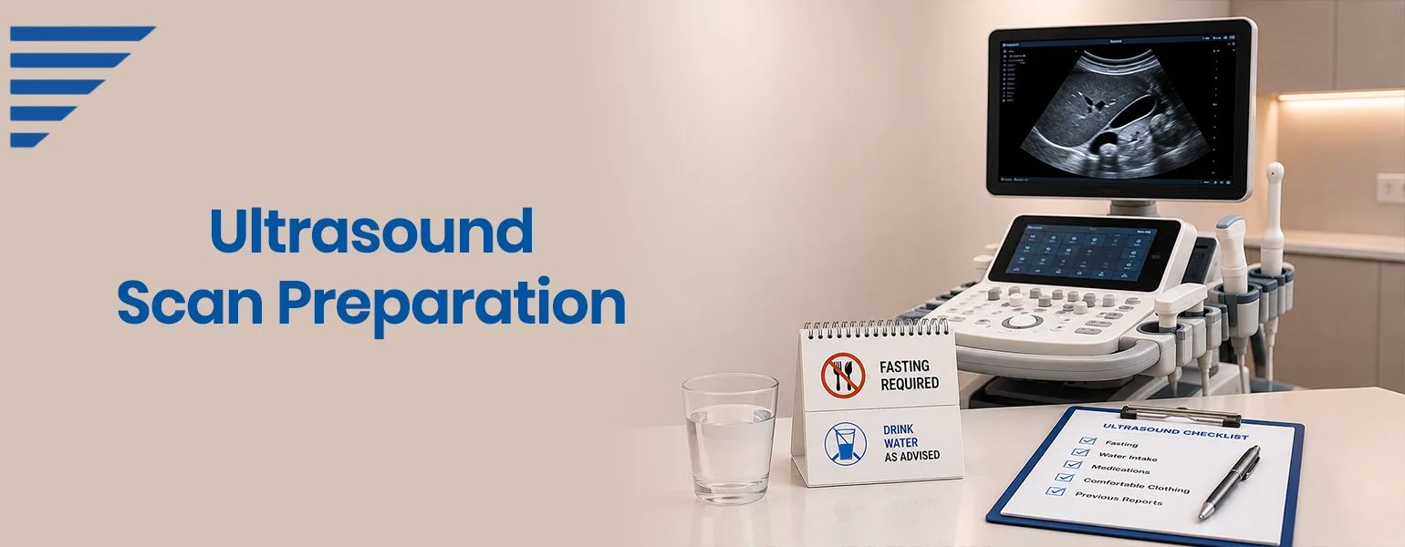 Ultrasound scan preparation guidelines