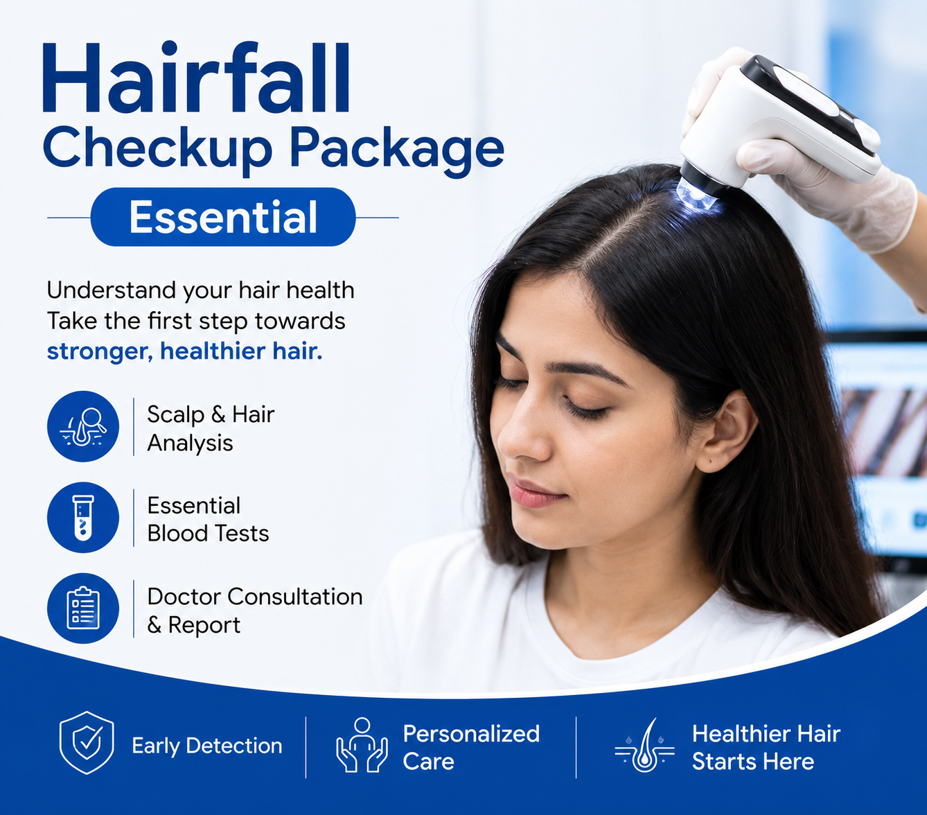 Hairfall Checkup Package - Essential