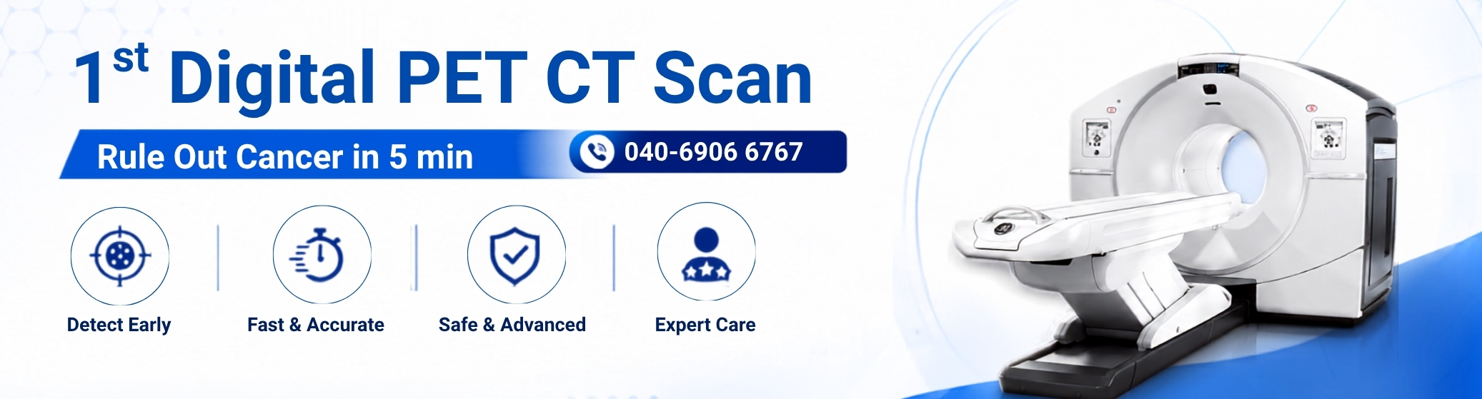 1st Digital PET CT Scan in Hyderabad