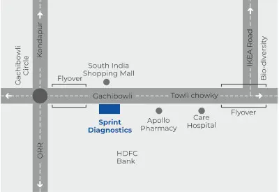 Sprint Diagnostics Gachibowli address