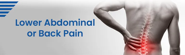 Lower Abdominal or Back Pain